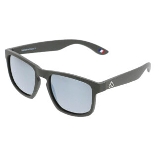 Lunettes de soleil rectanglulaires kaki