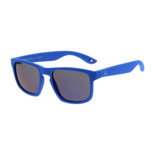Lunettes de soleil rectangulaire bleu