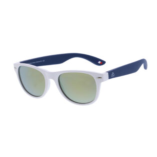 Lunettes de soleil rectangulaire blanches