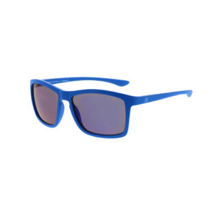 Lunettes de soleil rectangulaires bleues