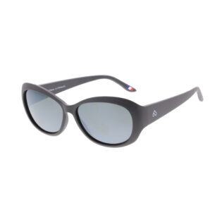 Lunettes de soleil ovales anthracite
