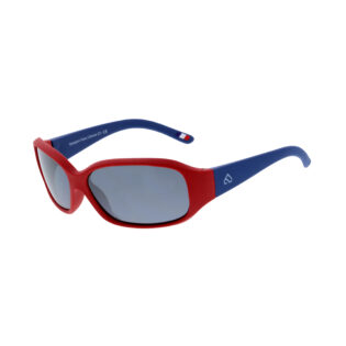 Lunettes de soleil rectangulaires enfant - rouge