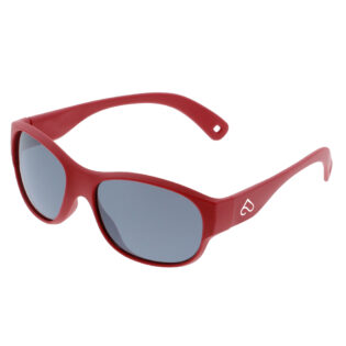Lunettes de soleil rectangulaires enfant - rouge