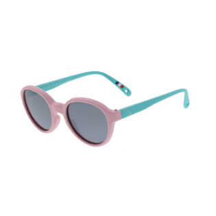 Lunettes de soleil rondes enfant - rose