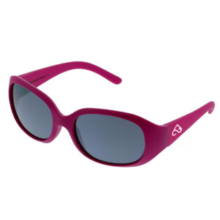Lunettes de soleil rectangulaires enfant - rose