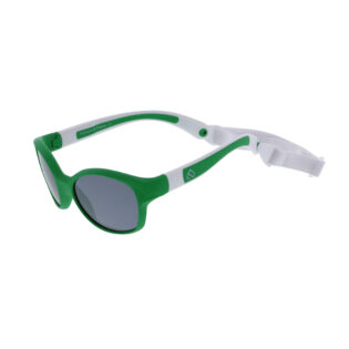Lunettes de soleil rectangulaires enfant - vert